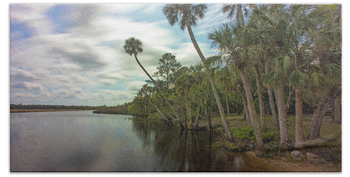 Florida Hand Towel featuring the photograph River of Dreams by Robert Och