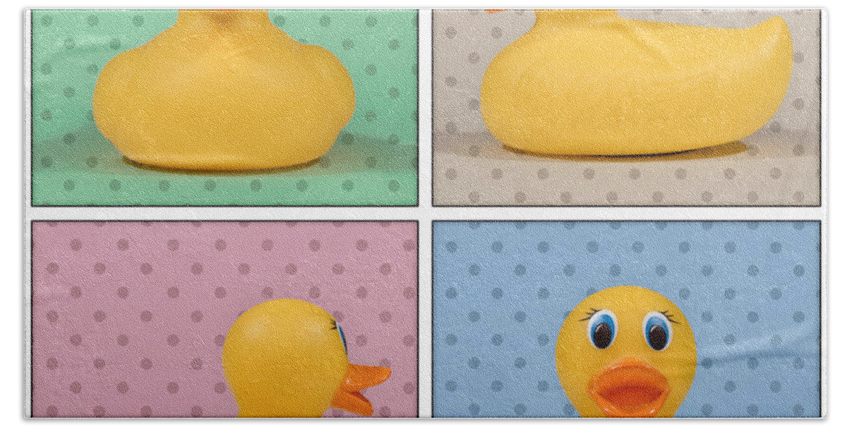 Scott Norris Photography Bath Sheet featuring the photograph Rubber Ducky by Scott Norris