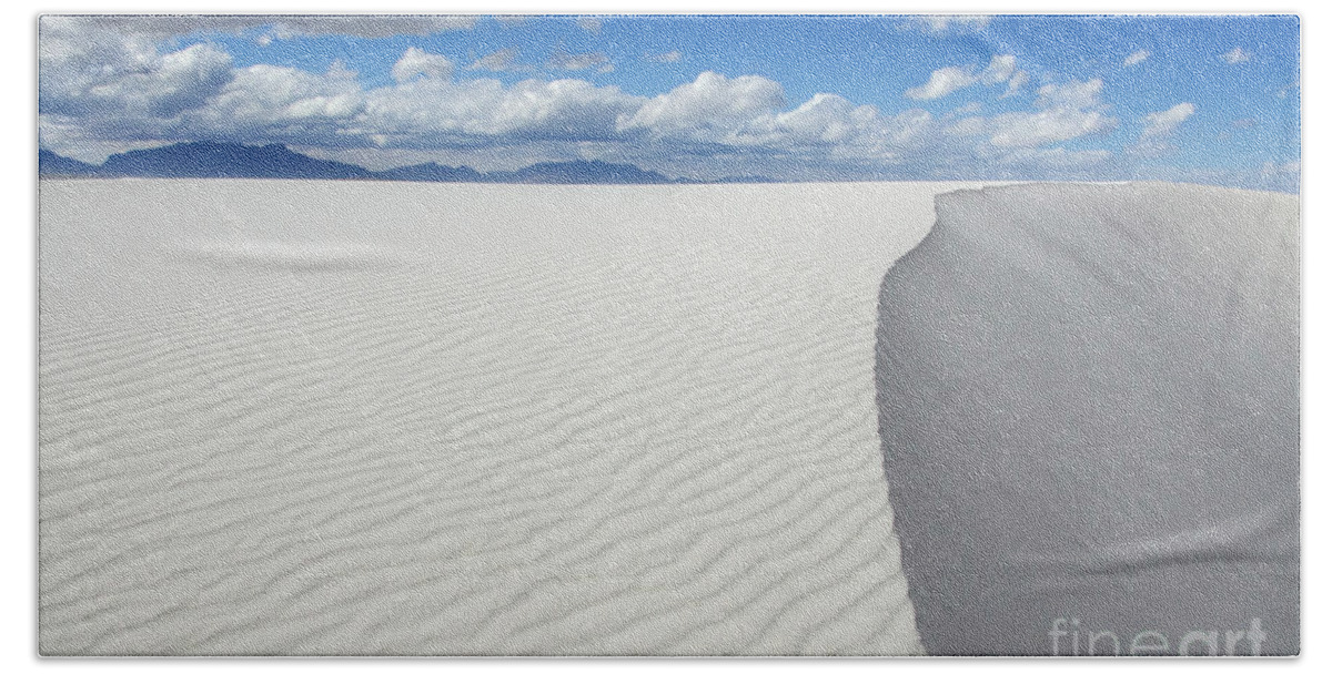 Sand Bath Towel featuring the photograph Sand Dune Magic 5 by Bob Christopher