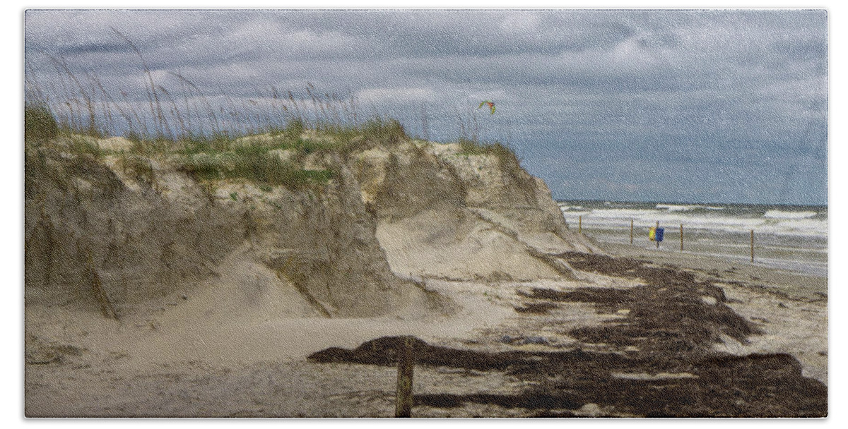  Beach Bath Towel featuring the photograph Sand Dunes by Dennis Dugan