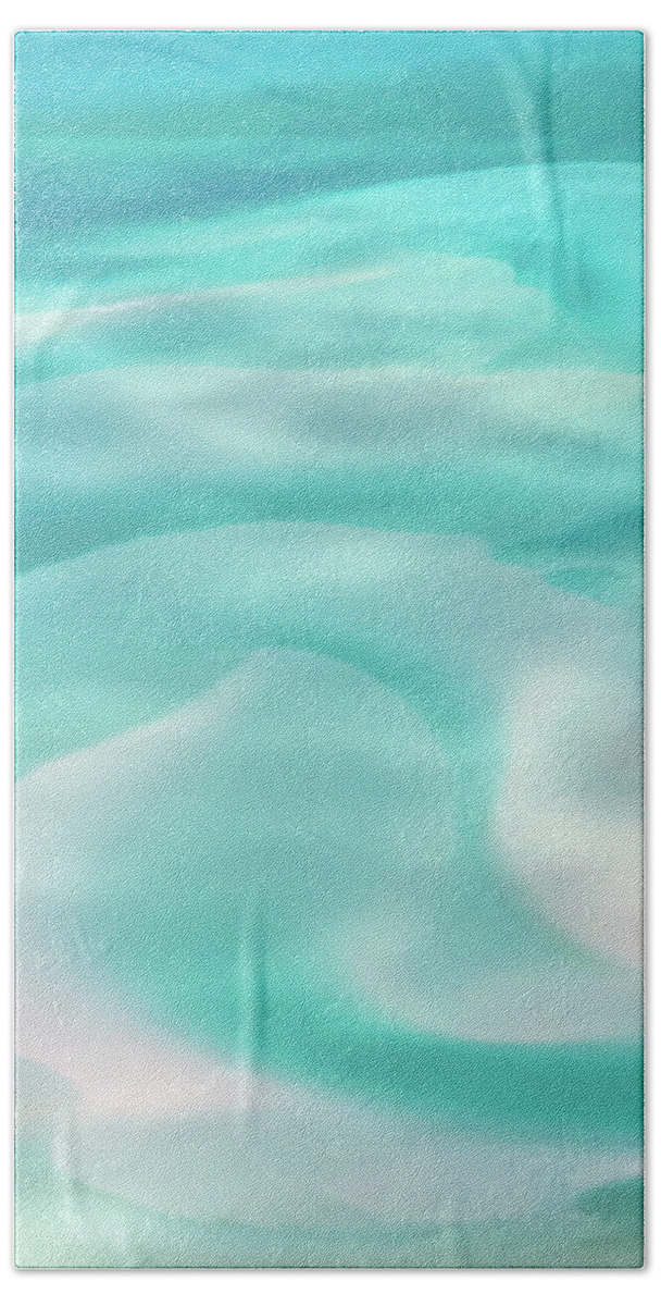 Whitehaven Beach Bath Towel featuring the photograph Sand Swirls by Az Jackson