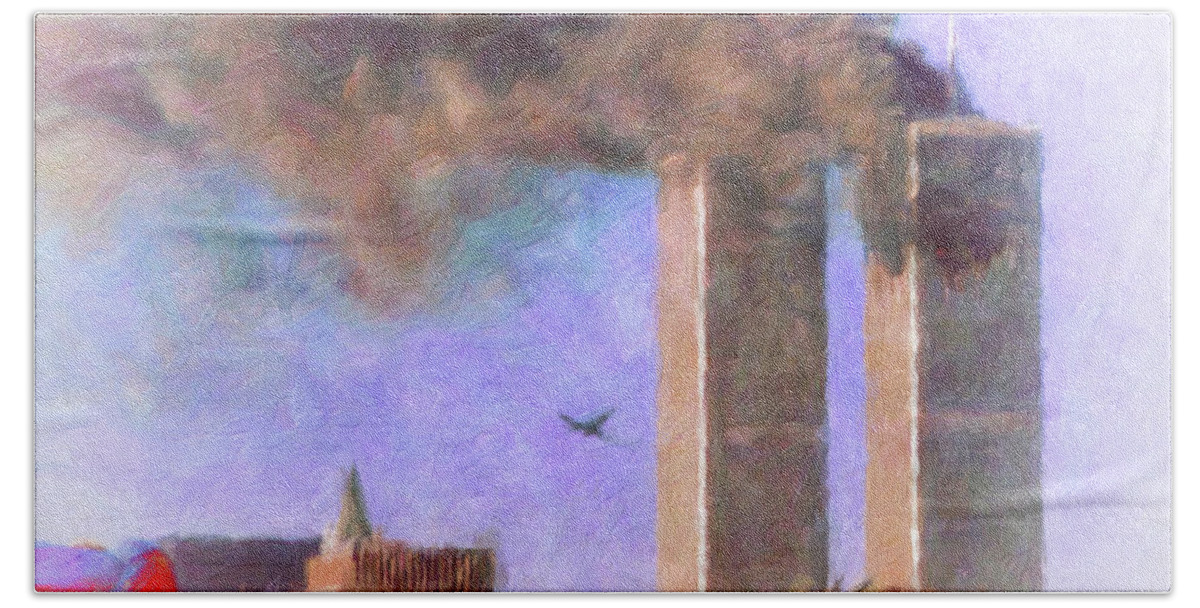 Photoshop Hand Towel featuring the photograph September the 11th by Melissa Messick