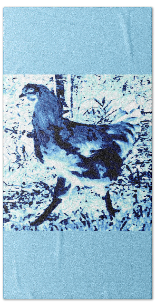 Rooster Bath Towel featuring the photograph Got Legs by Gina O'Brien
