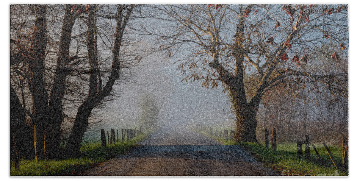 Sparks Bath Towel featuring the photograph Sparks Lane, Oct 2017 by Douglas Stucky