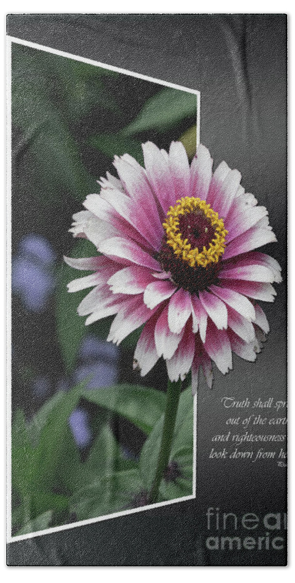 Flower Bath Towel featuring the photograph Spring out by Deborah Klubertanz