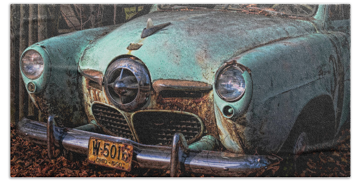 Car Hand Towel featuring the photograph Starlite Coupe by Gary Shepard