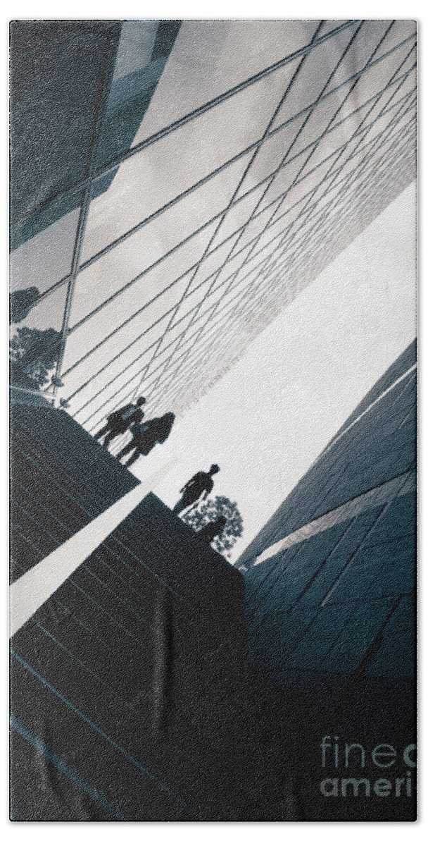 White Hand Towel featuring the photograph Street photography Tokyo by Jane Rix