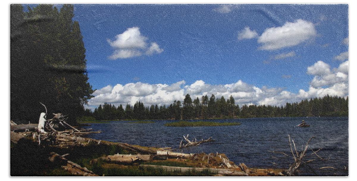 Landscape Bath Towel featuring the photograph Summer Vacation by Richard Thomas