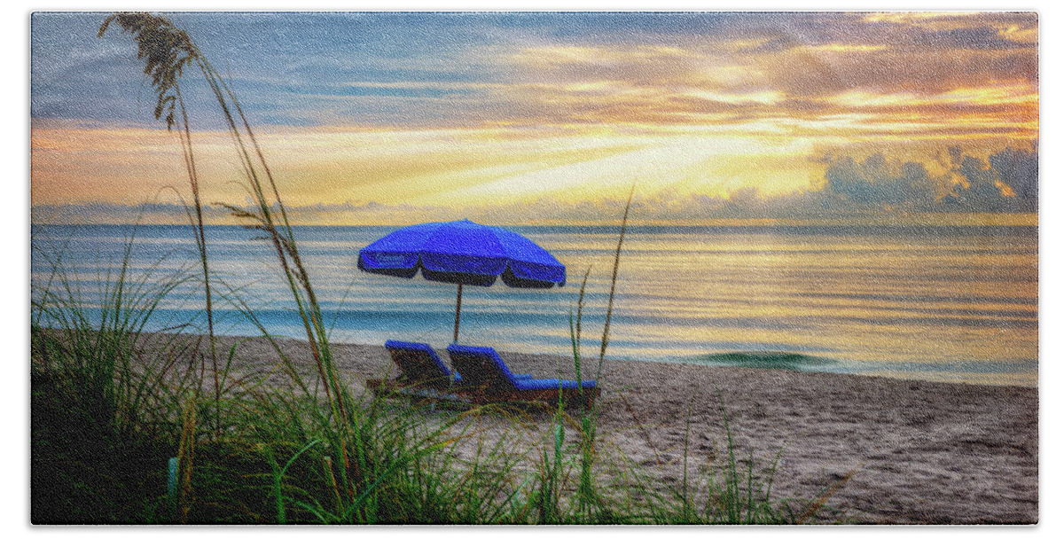 Clouds Bath Towel featuring the photograph Summer's Calling by Debra and Dave Vanderlaan