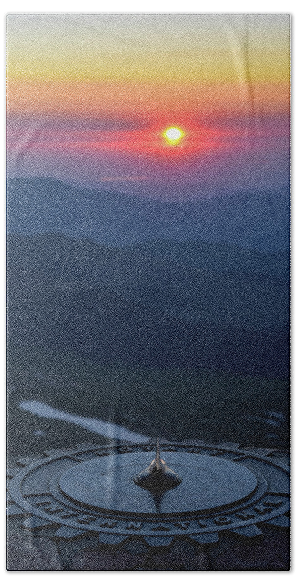 Colorado Hand Towel featuring the photograph Sunrise from 14,000' by Ben Ford