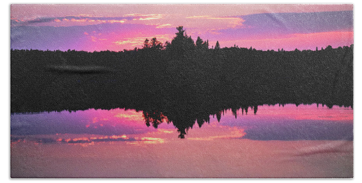 9 Mile Lake Bath Towel featuring the photograph Invincible Gentleness by Cynthia Dickinson