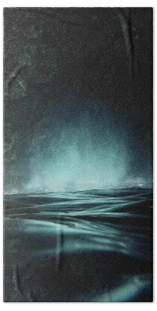 Sea Hand Towel featuring the photograph Surreal Sea by Nicklas Gustafsson