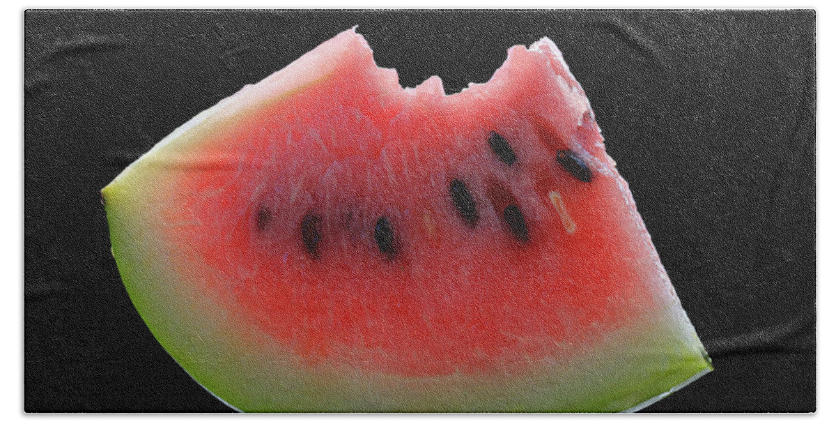 Sweet Bath Towel featuring the photograph Sweet Watermelon by Lori Deiter