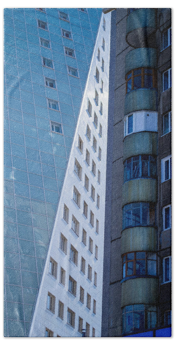 Abode Hand Towel featuring the photograph Synergy Between Old and New Apartments by John Williams
