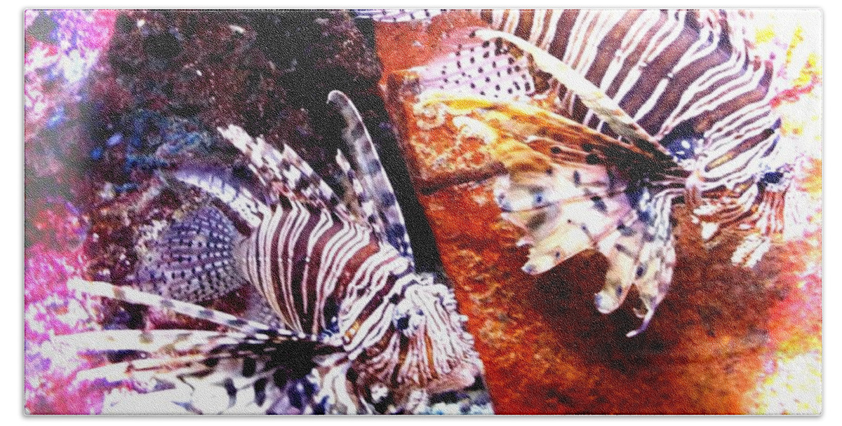 Fish Bath Sheet featuring the photograph Tanked by Stefanie Beauregard