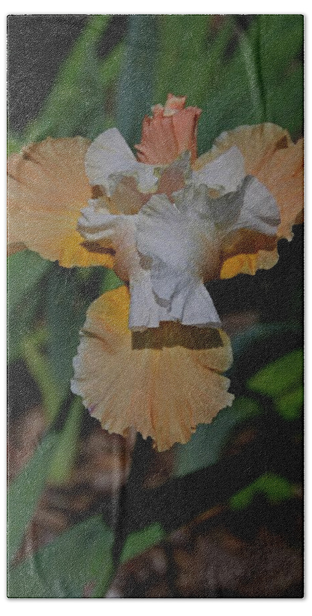 Iris Bath Towel featuring the photograph The Angel in My Arms- vertical by Michiale Schneider