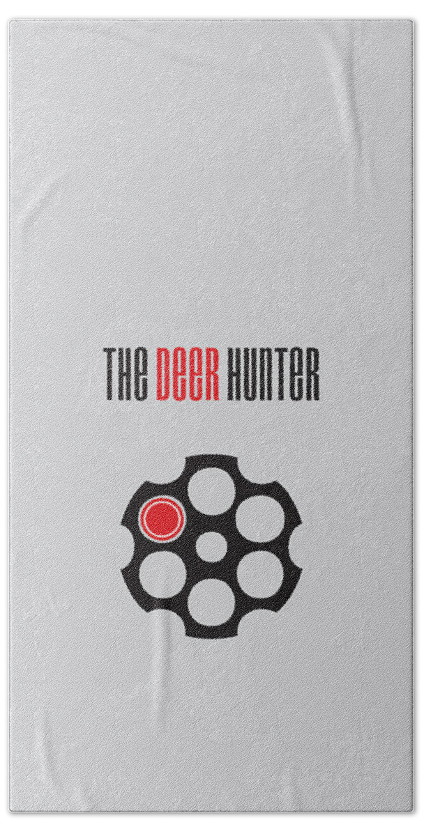 Movie Poster Hand Towel featuring the digital art The Deer Hunter - Alternative Movie Poster by Movie Poster Boy