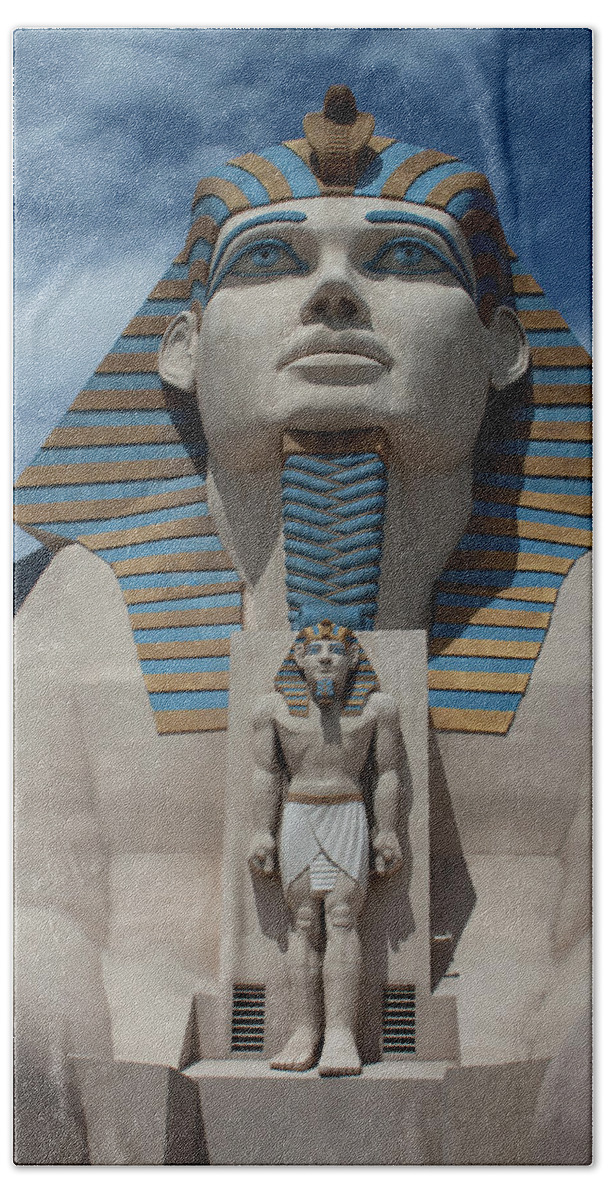 Great Sphinx Hand Towel featuring the photograph The Great Sphinx by Ivete Basso Photography