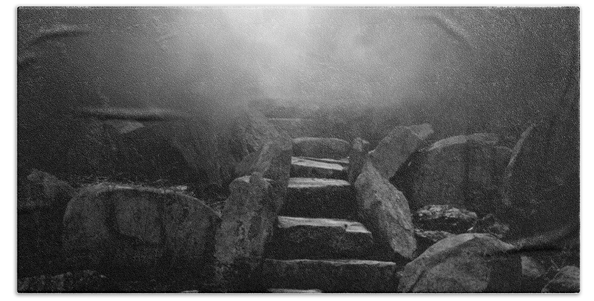 Stone Hand Towel featuring the photograph The Stone Steps I by David Gordon