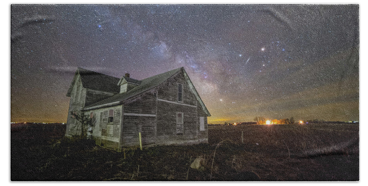 Sky Hand Towel featuring the photograph The Unknown by Aaron J Groen