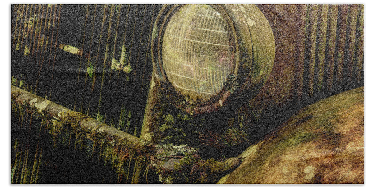 Antique Truck Bath Towel featuring the photograph This Old Truck by Mike Eingle