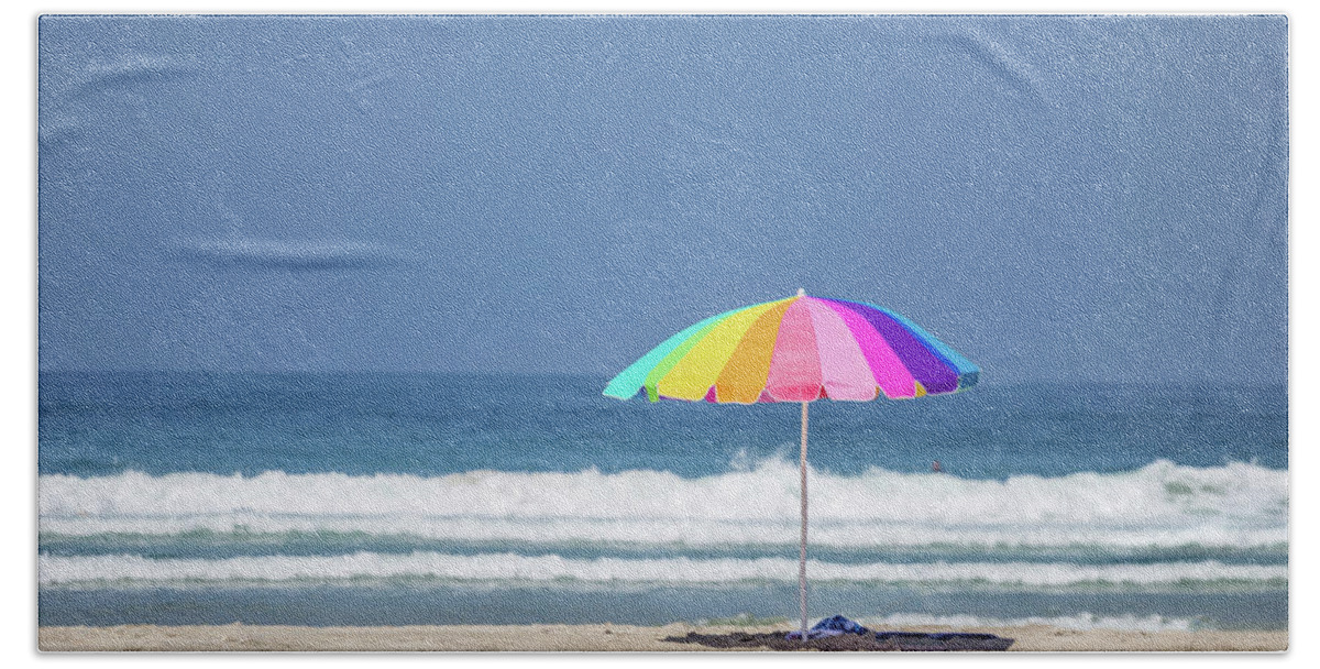 Beach Hand Towel featuring the photograph This, This is Summer by Peter Tellone