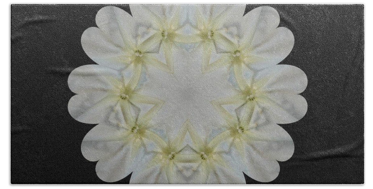 Kaleidoscope Bath Towel featuring the photograph Tie a Yellow Ribbon by Elaine Teague