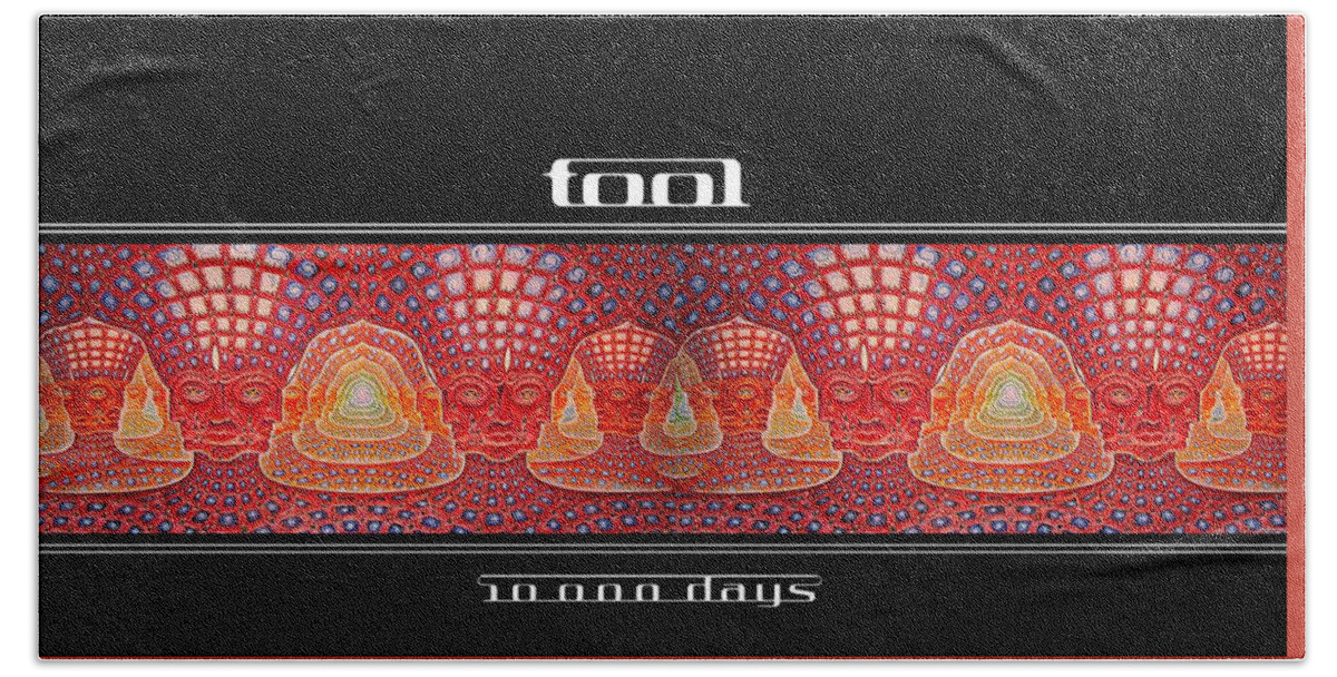 Tool Hand Towel featuring the digital art Tool by Super Lovely
