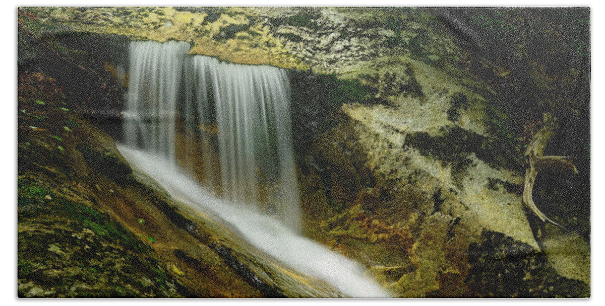 Landscape Hand Towel featuring the photograph Touched by Sunlight by Harry Moulton