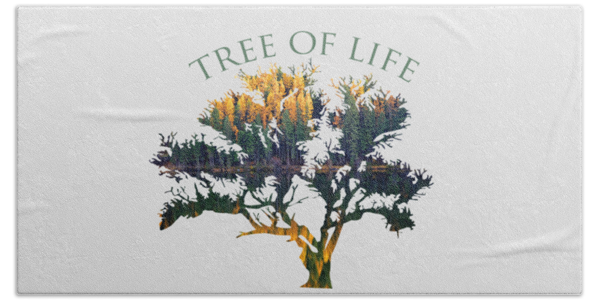 Tree Of Life Bath Towel featuring the photograph Tree of Life 2 by Whispering Peaks Photography