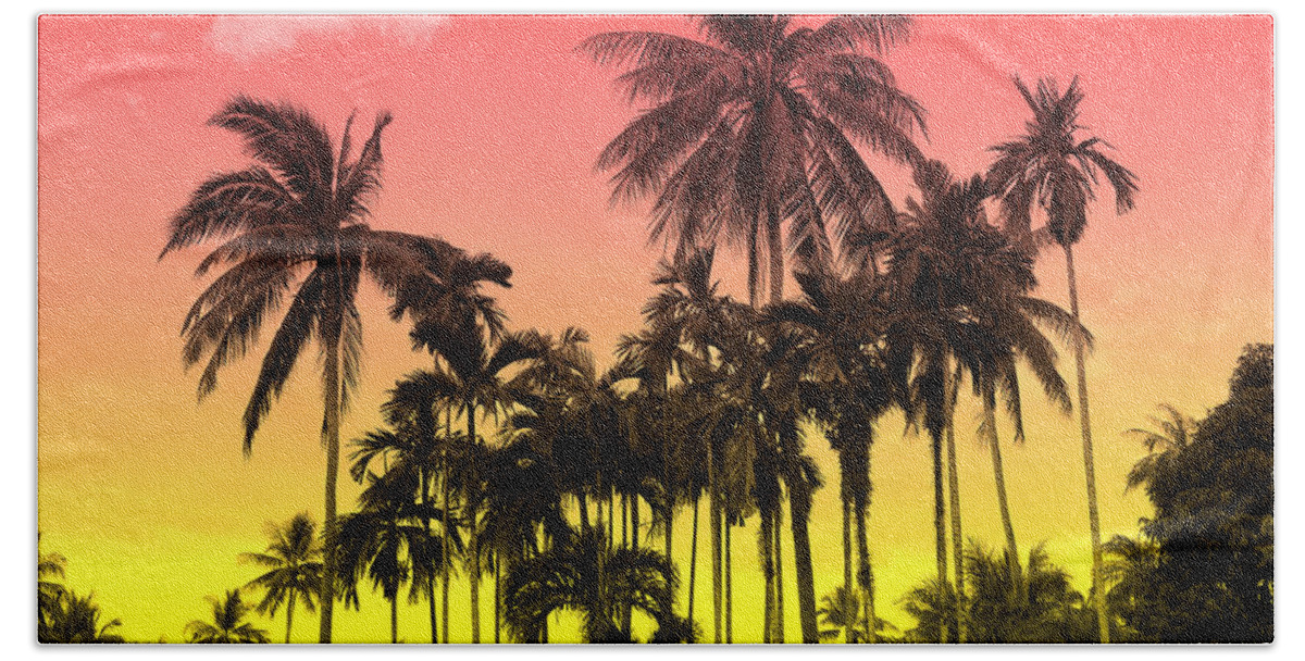  Bath Towel featuring the photograph Tropical 9 by Mark Ashkenazi