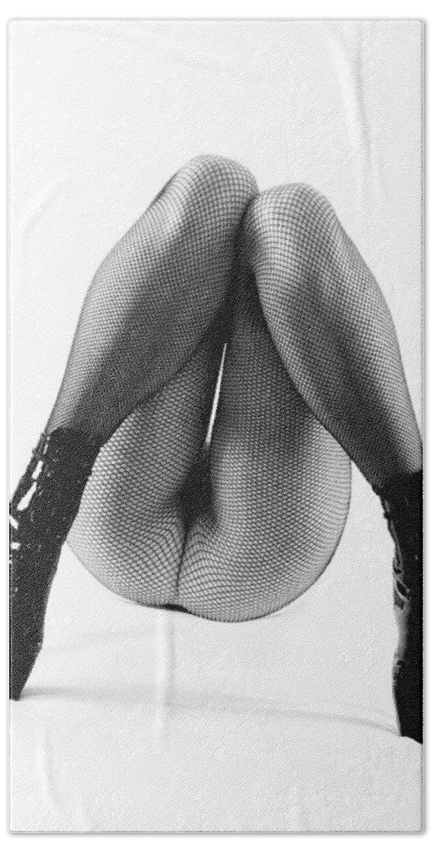Artistic Hand Towel featuring the photograph Twist of fetish by Robert WK Clark