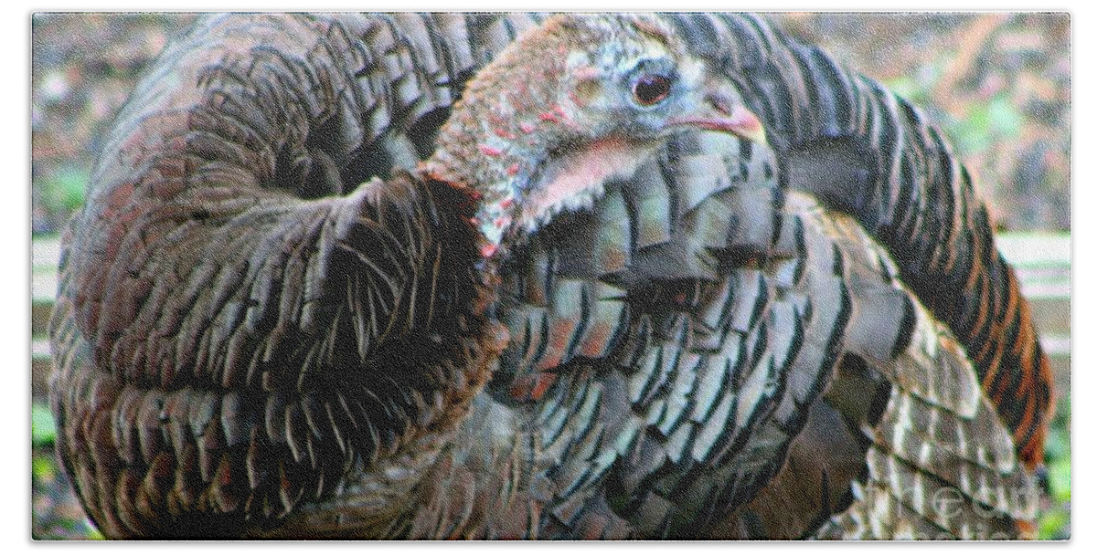 Turkey Bath Towel featuring the photograph Twisted by Barbara S Nickerson