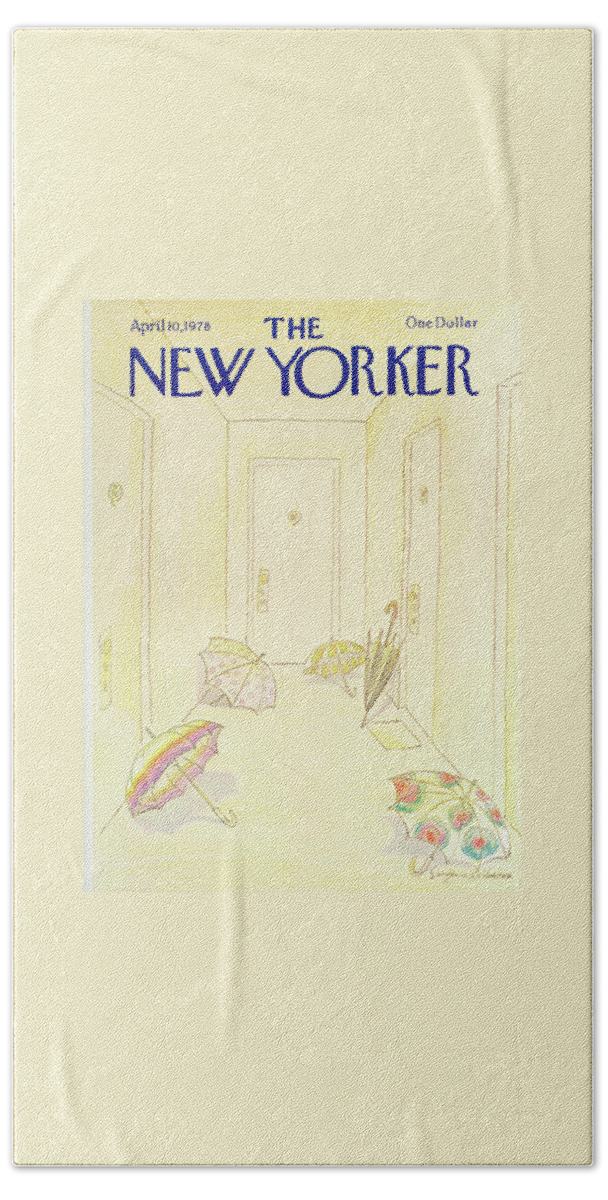 New Yorker April 10, 1978 Bath Towel