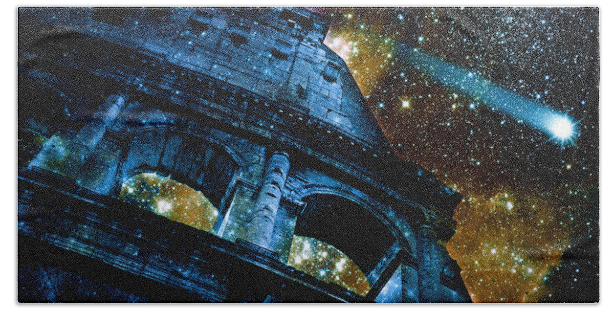 Colosseum Hand Towel featuring the photograph Until The Last Star Falls by Aurelio Zucco