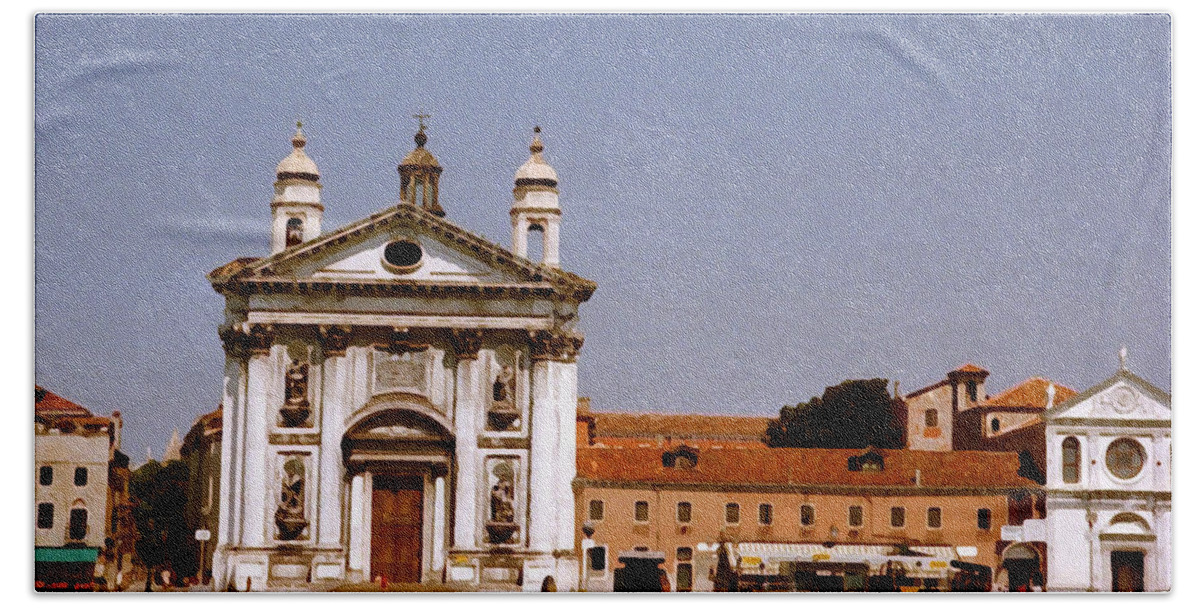 Italy Bath Towel featuring the photograph Venice 2 by John Vincent Palozzi