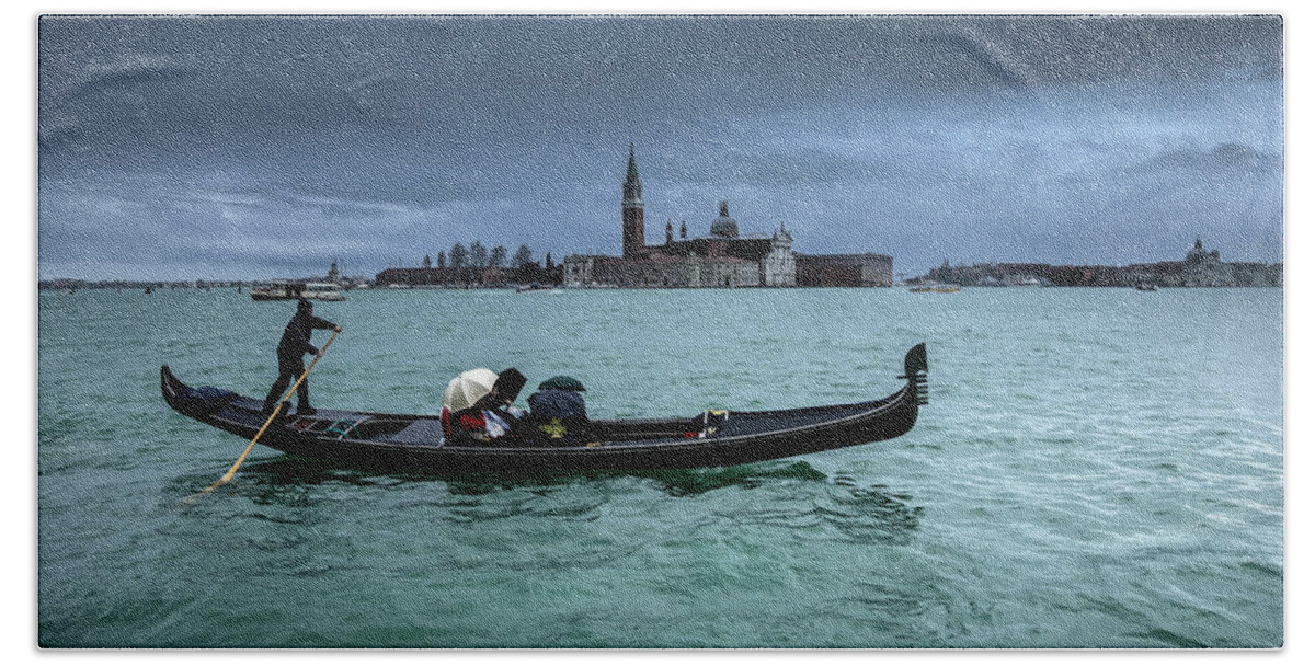 Venice Hand Towel featuring the photograph Venice by Livio Ferrari