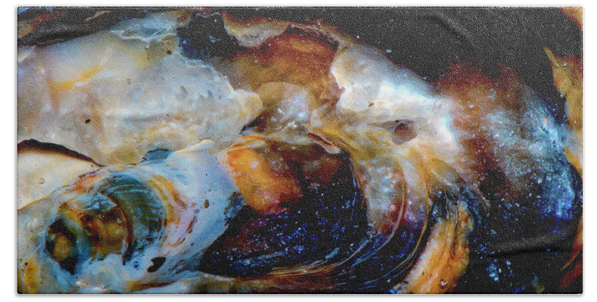 Sea Shell Bath Towel featuring the photograph Vilano Sea Shell Constellation by Gina O'Brien