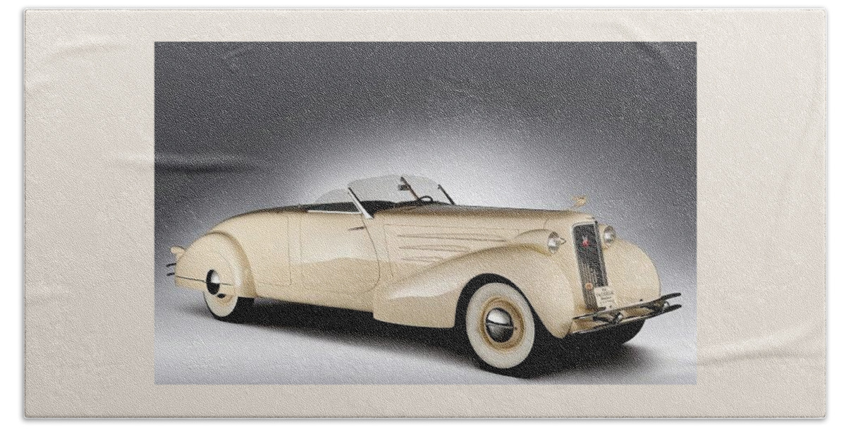 Vintage Car Bath Towel featuring the photograph Vintage Car by Mariel Mcmeeking