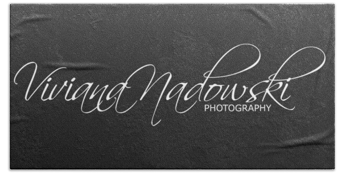 Viviana Nadowski Photography Logo Watermark Bath Towel featuring the photograph Viviana Nadowski Photography Logo by Viviana Nadowski