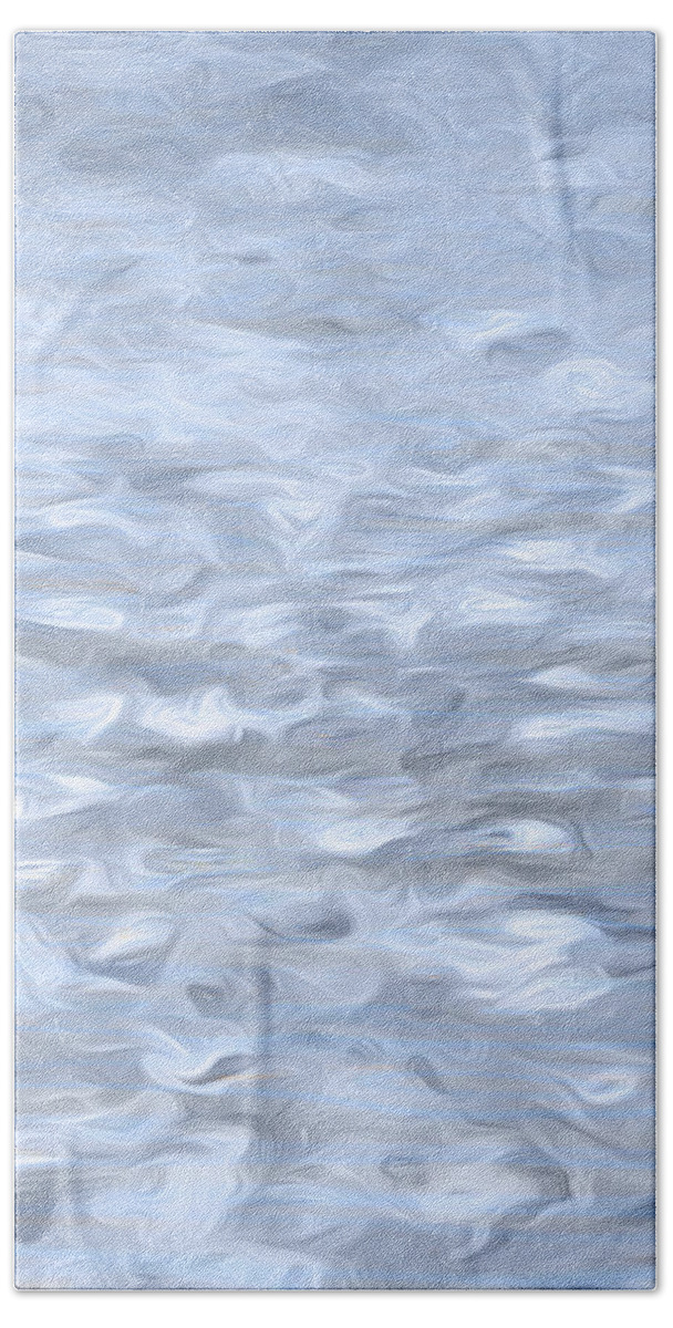 Colby Lake Bath Towel featuring the photograph Water Abstract #2 by George Robinson