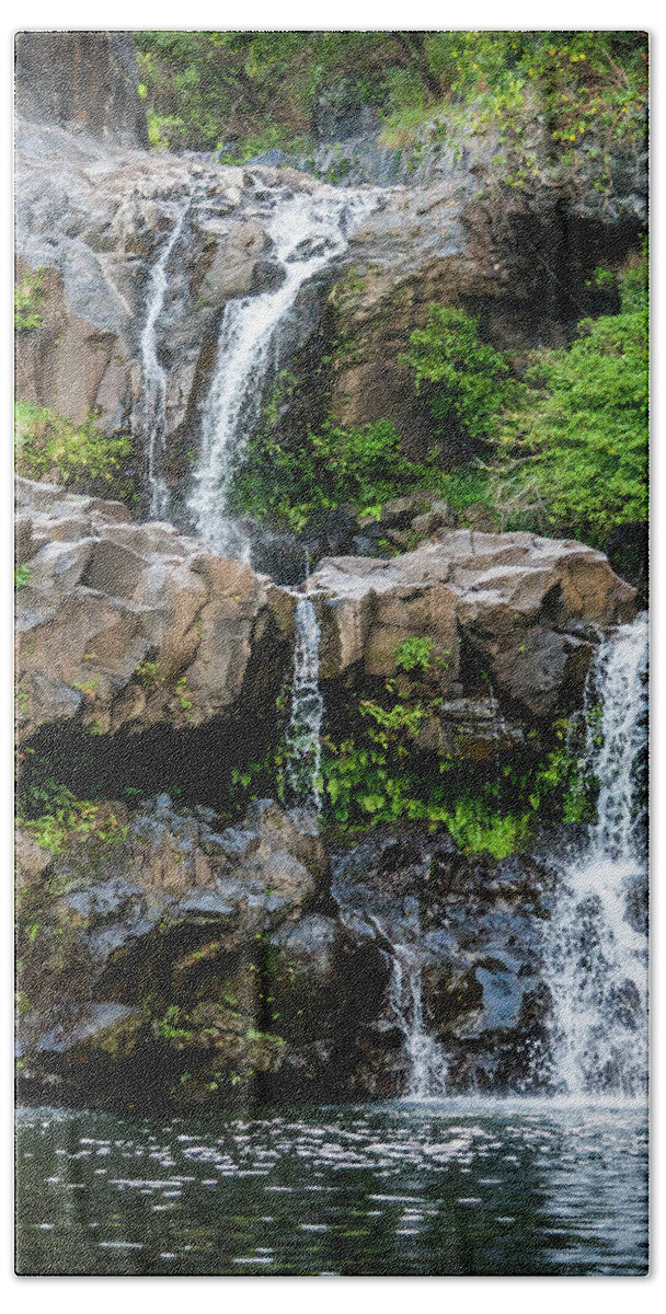 Waterfalls Bath Towel featuring the photograph Waterfall Series by Daniel Murphy