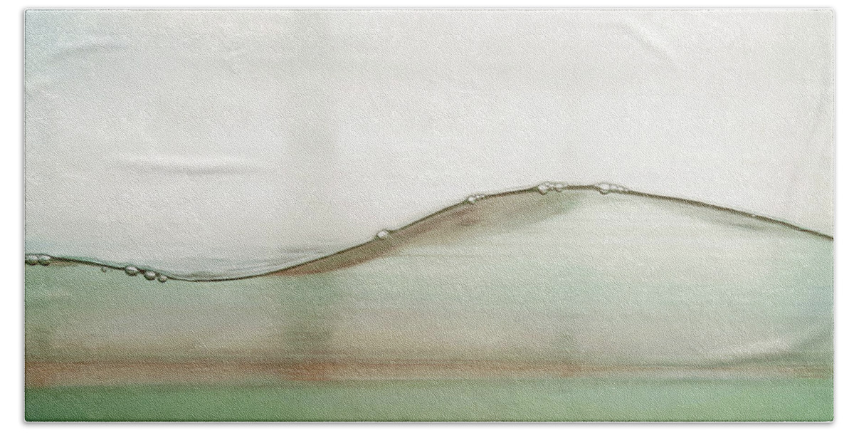 Water Bath Sheet featuring the photograph Wave by Scott Norris
