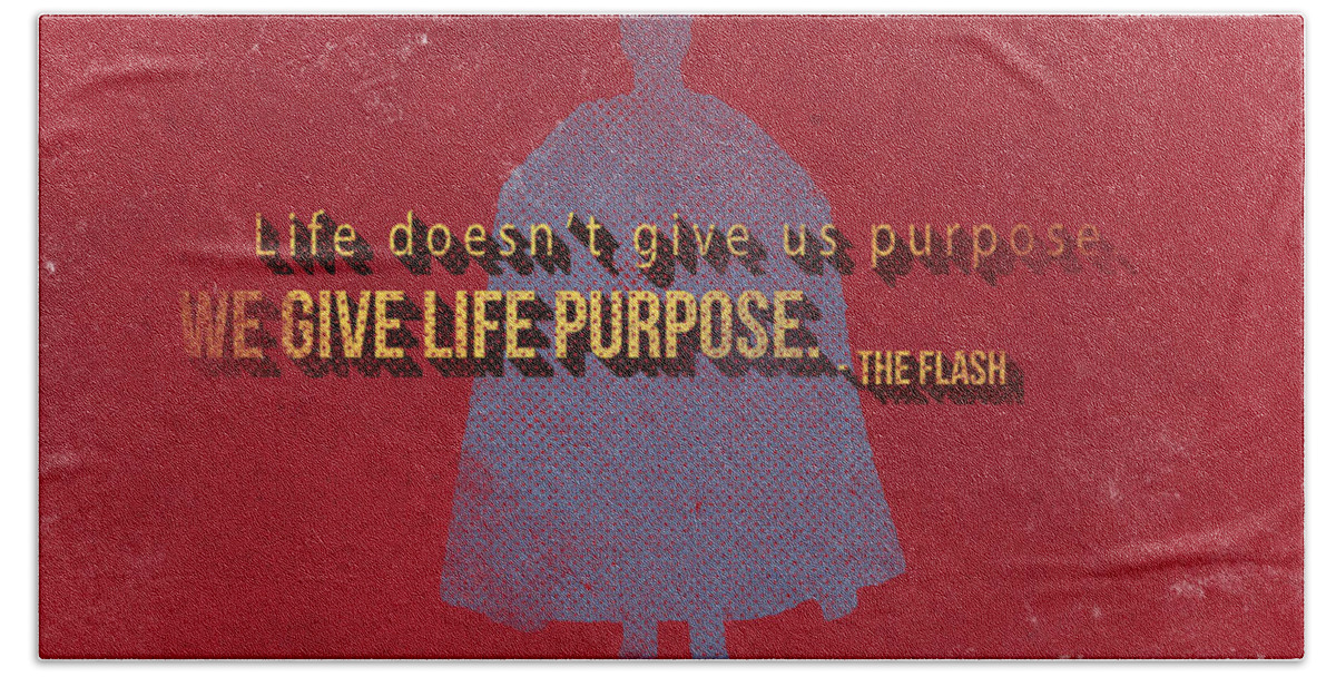 Purpose Bath Towel featuring the photograph We Give Life Purpose by Edward Fielding