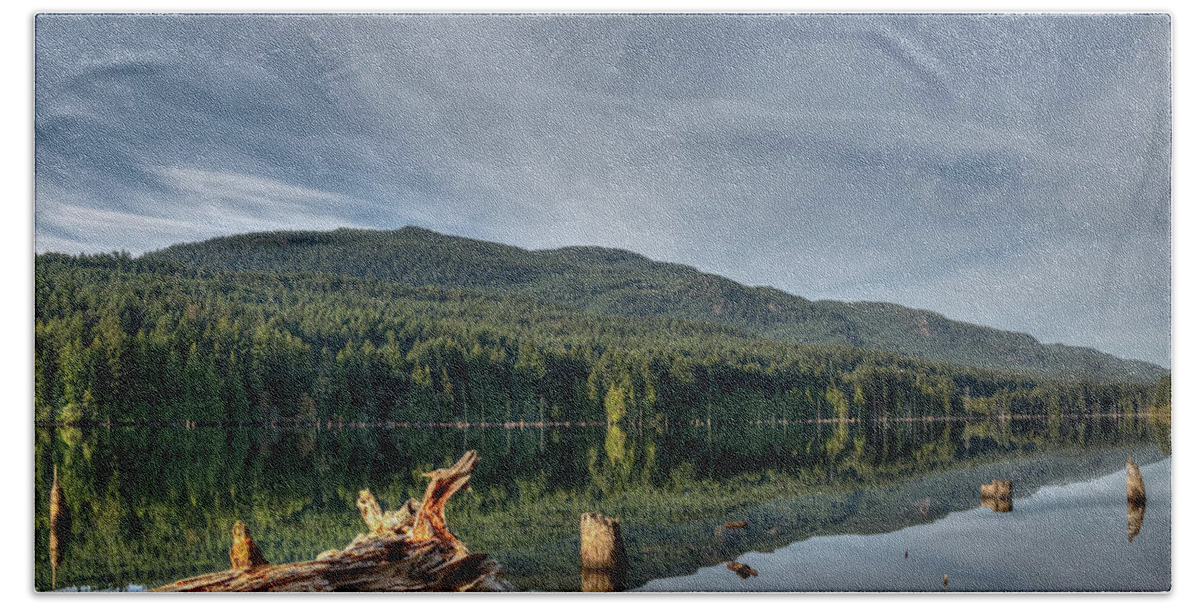 Lake Bath Towel featuring the photograph Westwood Lake by Randy Hall