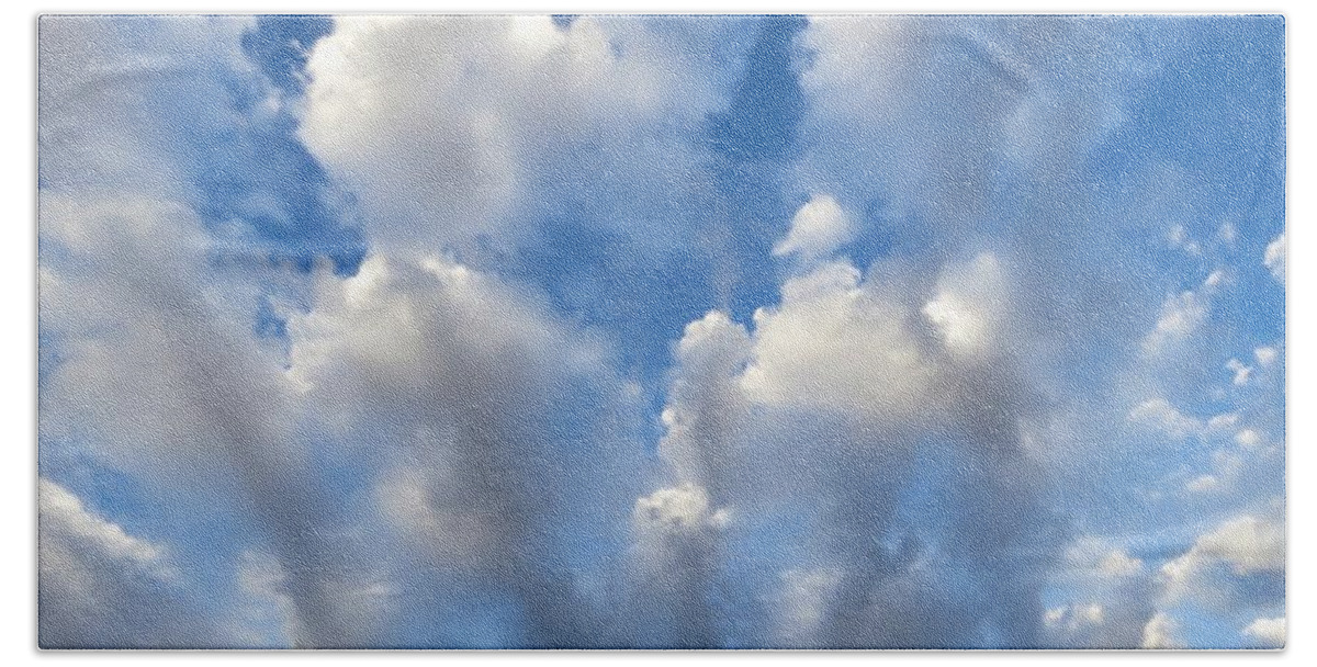Arizona Skies Bath Towel featuring the photograph Whose Hand is This? by Judy Kennedy