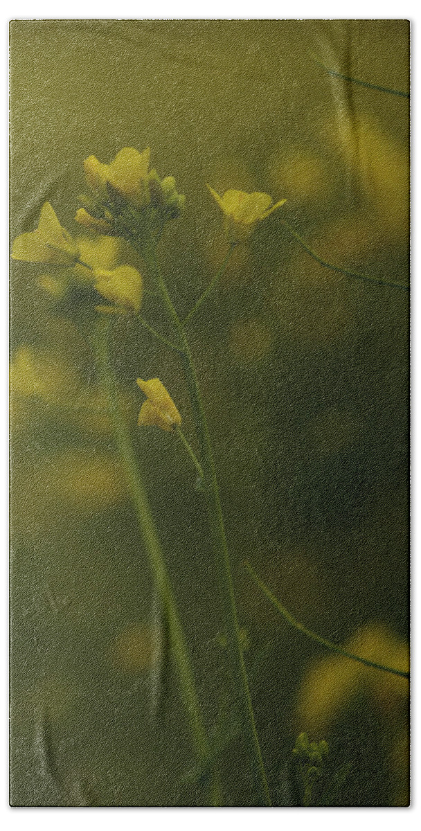 Mustard Bath Towel featuring the photograph Wild Mustard by Bill Gallagher