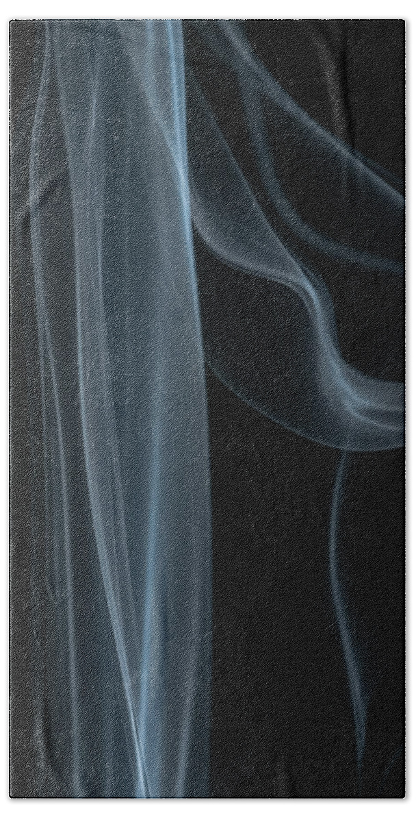 Smoke Bath Towel featuring the photograph Wisps of Surrender by Maggie Terlecki
