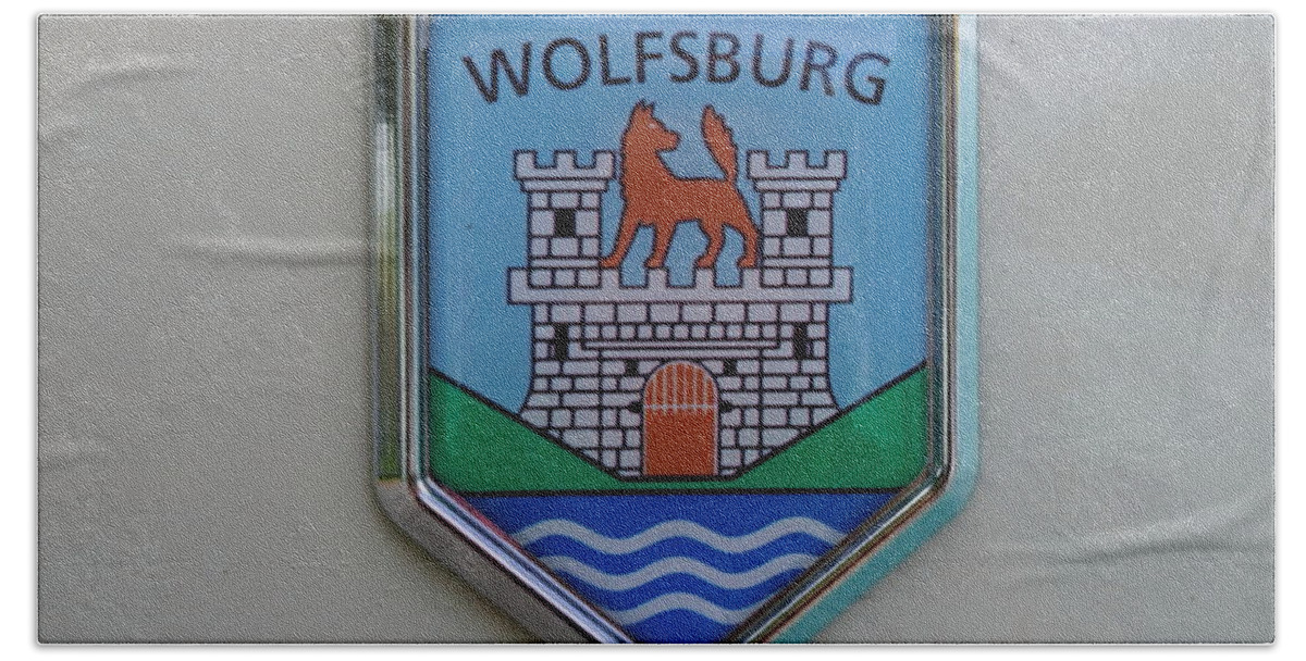 Volkswagen Bath Towel featuring the photograph Wolfsburg by Laurie Perry