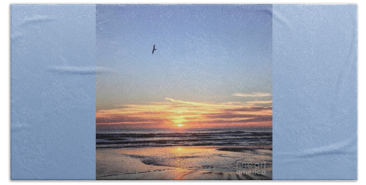 St. Augustine Bath Towel featuring the photograph World Gratitude and Peace Day by LeeAnn Kendall